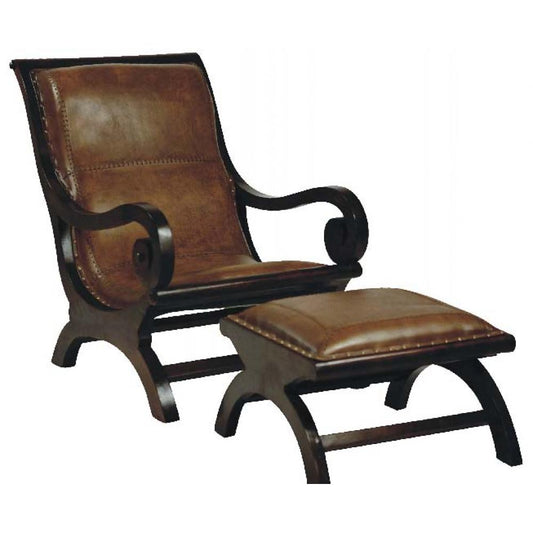 Lazy Chair Antique Brown