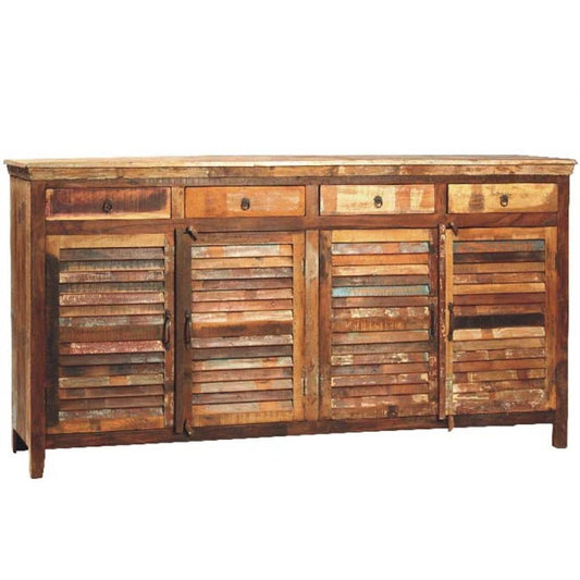 4dr/4drw Louvered Sideboard