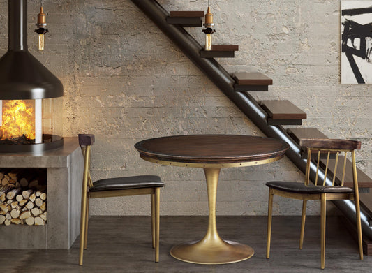 Alfie Brown Chair (Set of 2)