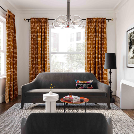 Neveah Grey Velvet Loveseat