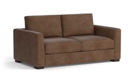 Aurora Leather Loveseat