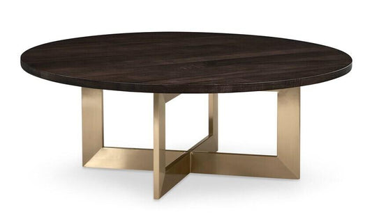 Andover Maple Round Cocktail Table