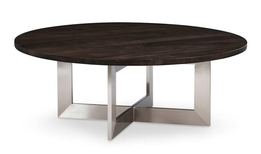 Andover Maple Round Cocktail Table