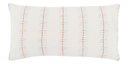Cabana Blue Red Pillow Cover