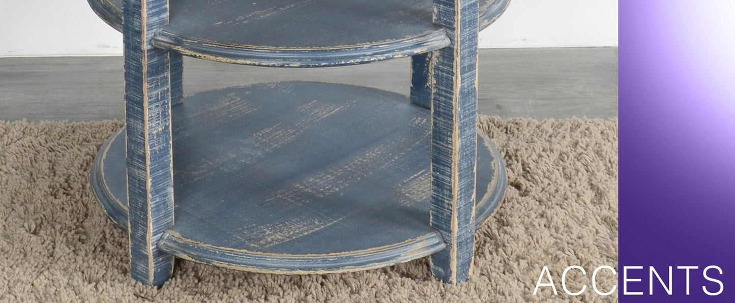 Ocean Blue Side Table
