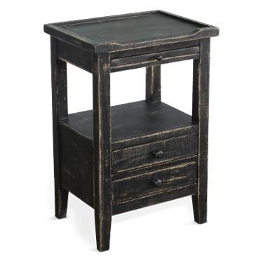 Black Sand Side Table
