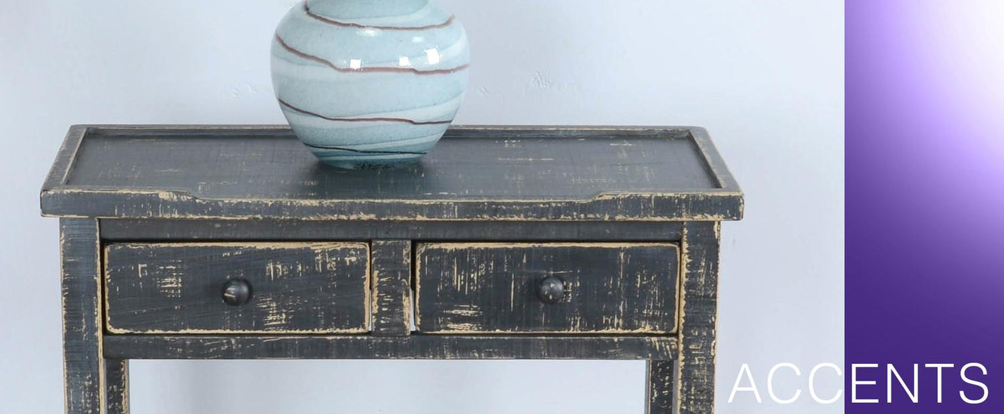 Black Sand Side Table