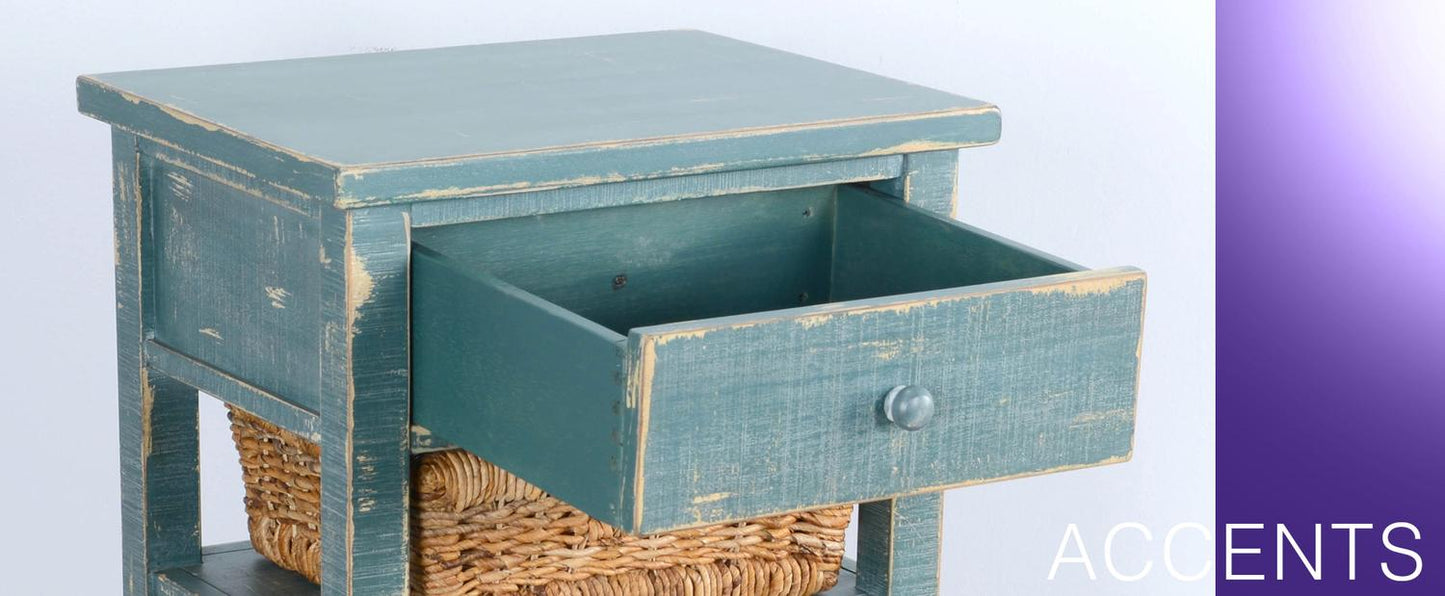 Sea Grass Storage Table