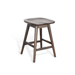 24 H Stool w/ Saddle Seat