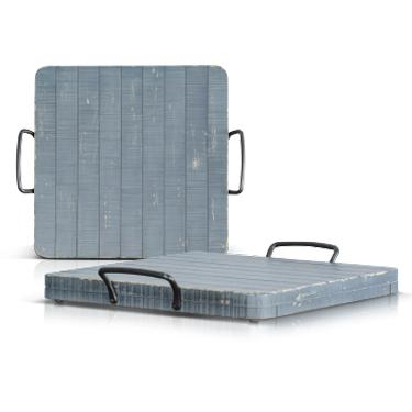 Ocean Blue Ottoman Tray