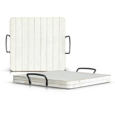 White Sand Ottoman Tray