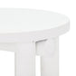 Tildy White Concrete Coffee Table