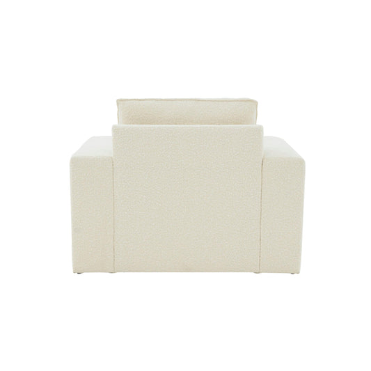Maeve Cream Boucle Upholstered Accent Chair