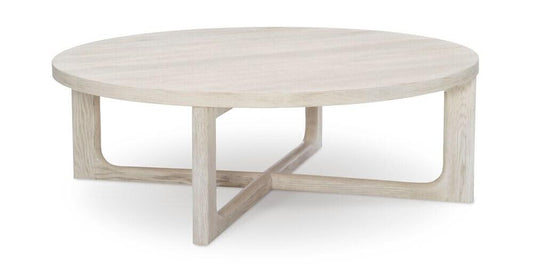 Reston 48" Oak Round Cocktail Table