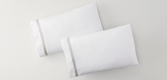 Savona Pillowcases E-Grey