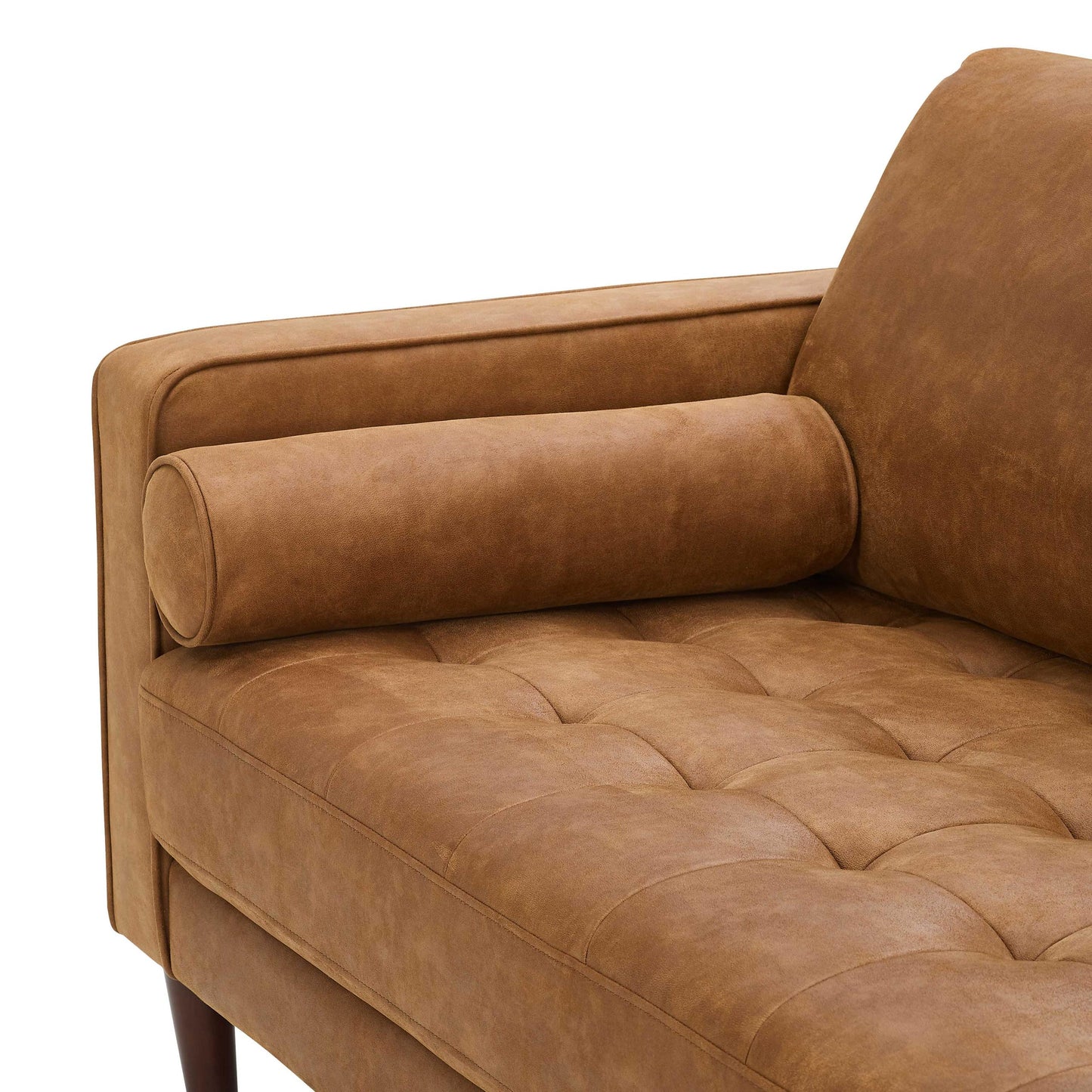 Cave Brown Sofa 76-inch