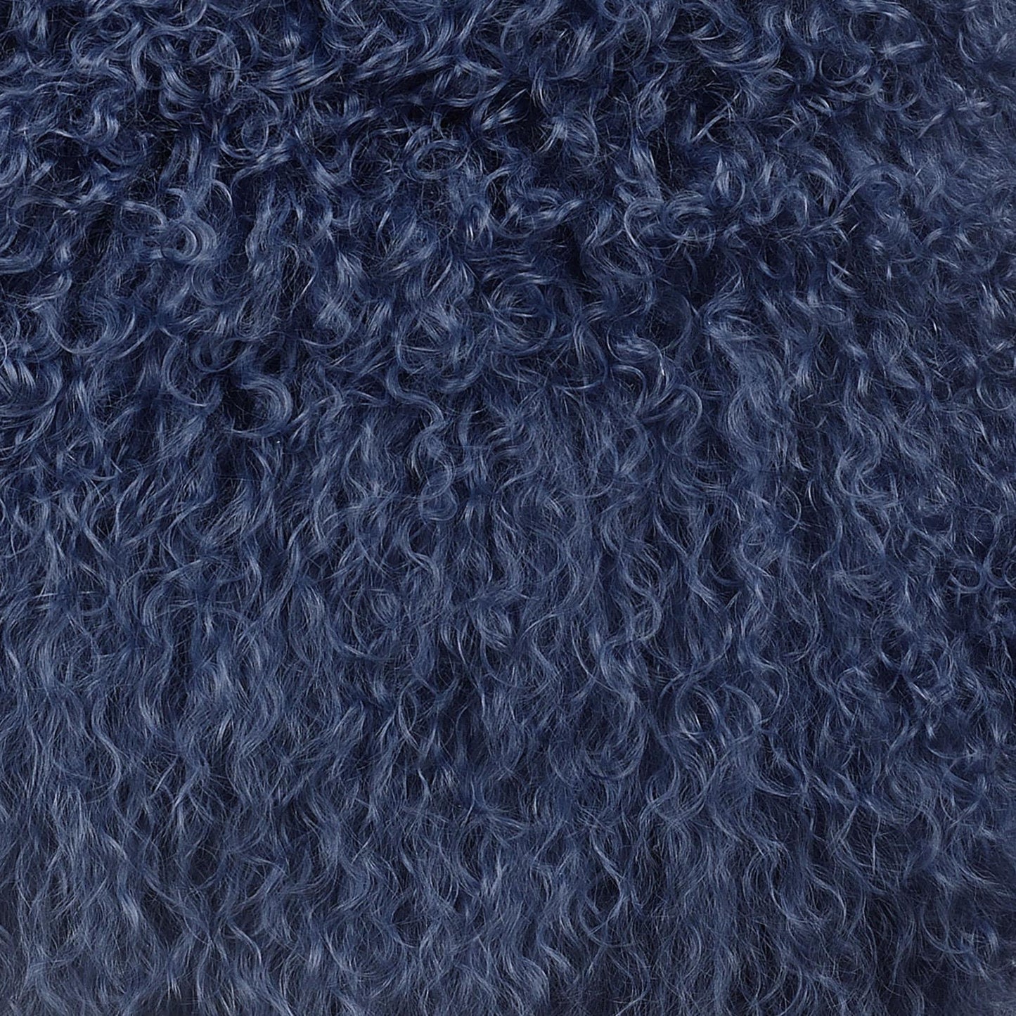 Tibetan Sheep Large Blue Pillow