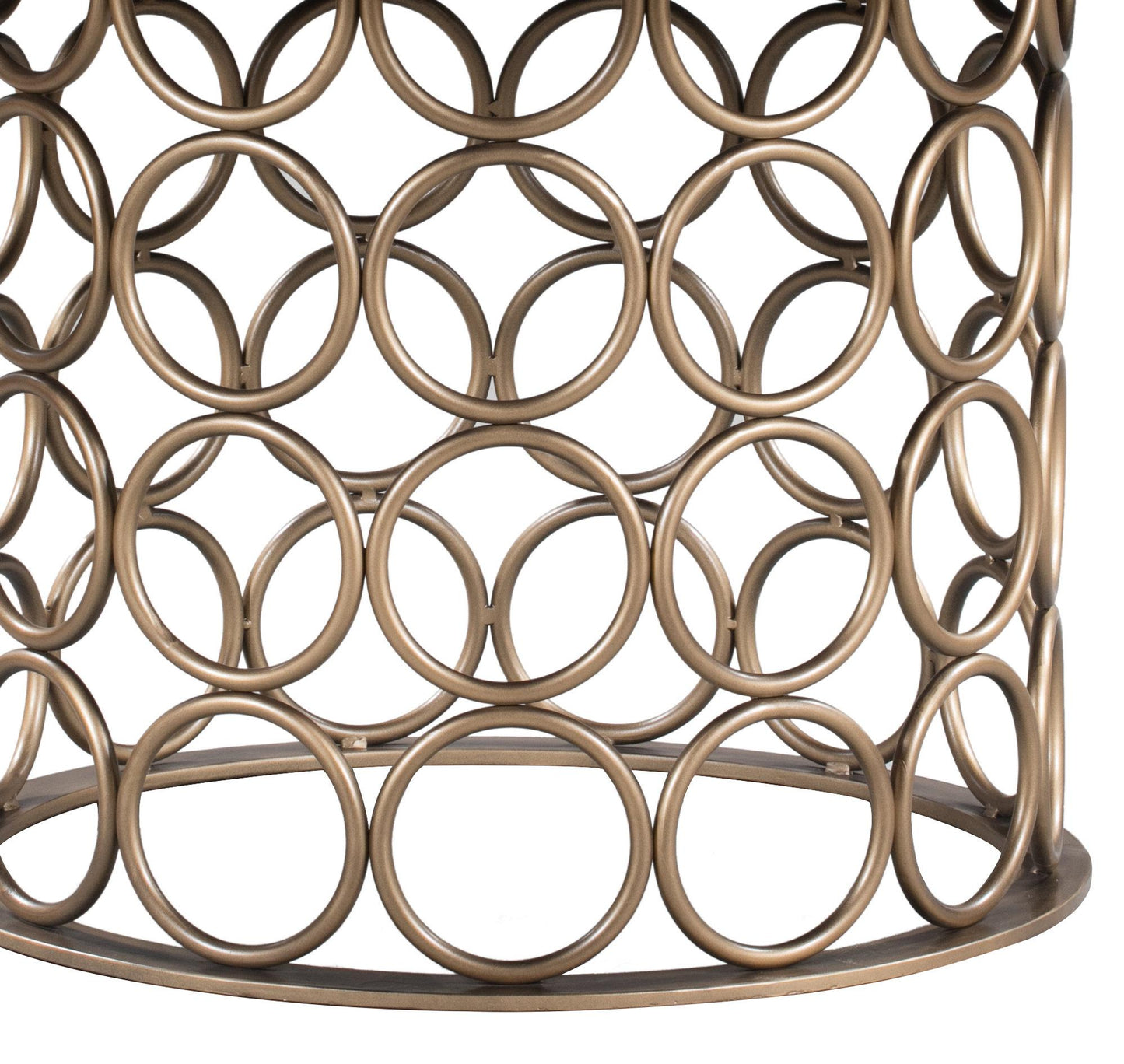 Valentina Brass Round Dining Table