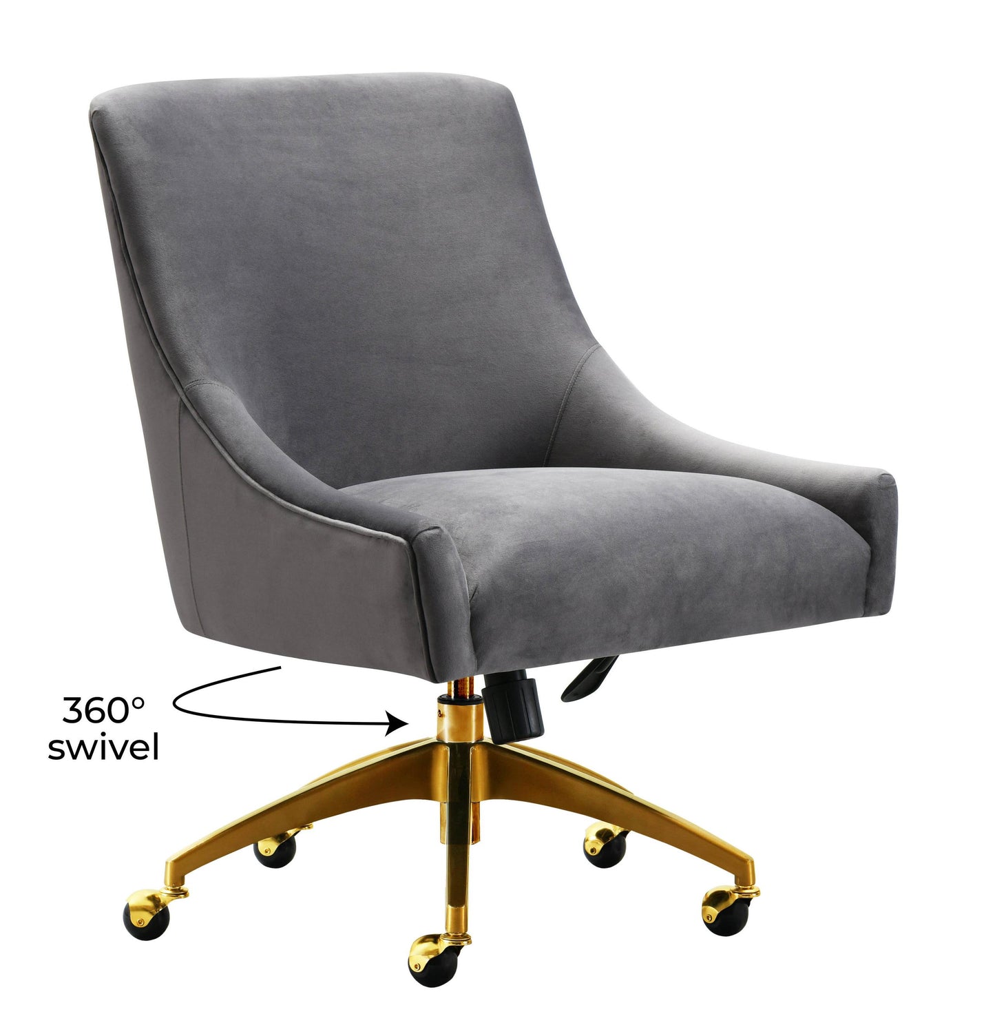 Beatrix Grey Office Swivel Chair