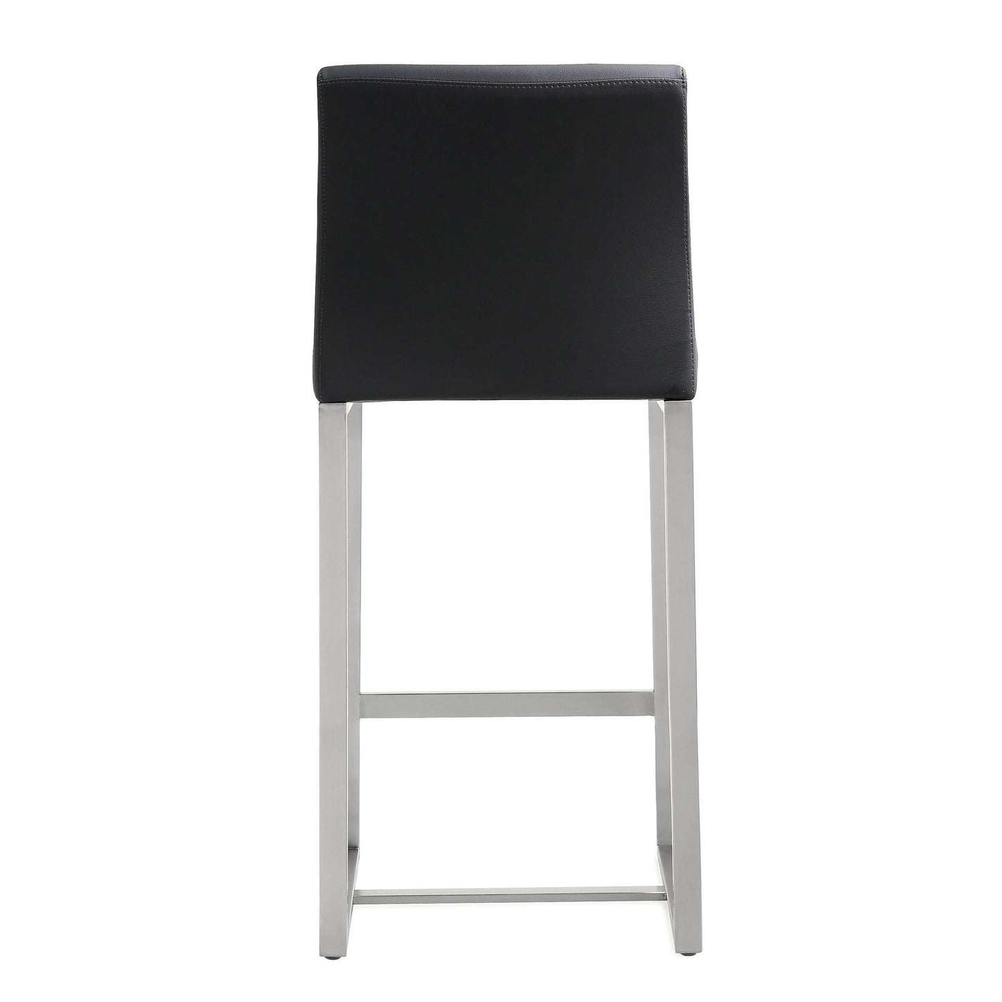 Denmark Black Steel Counterstool (Set of 2)