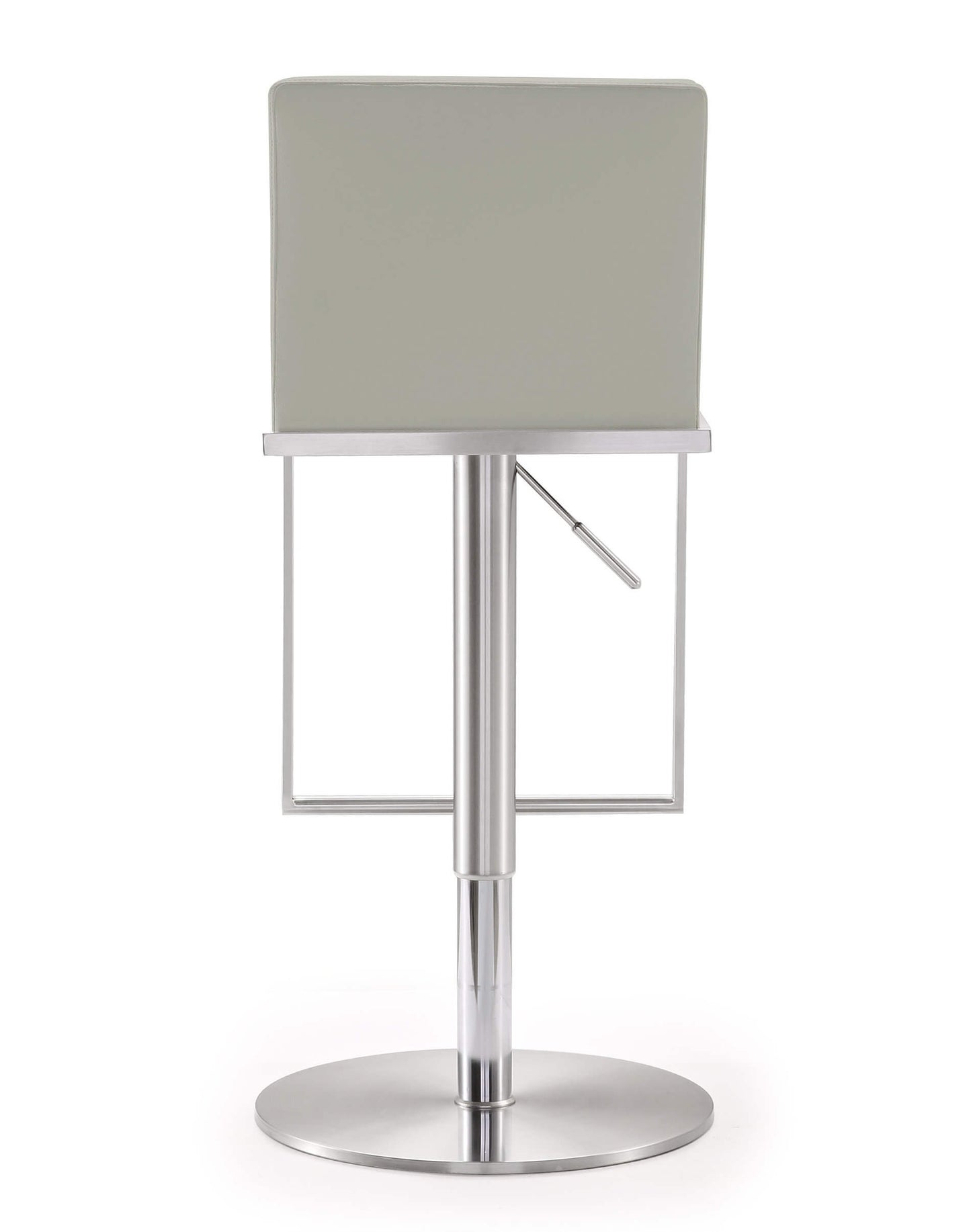 Amalfi Light Grey Stainless Steel Barstool