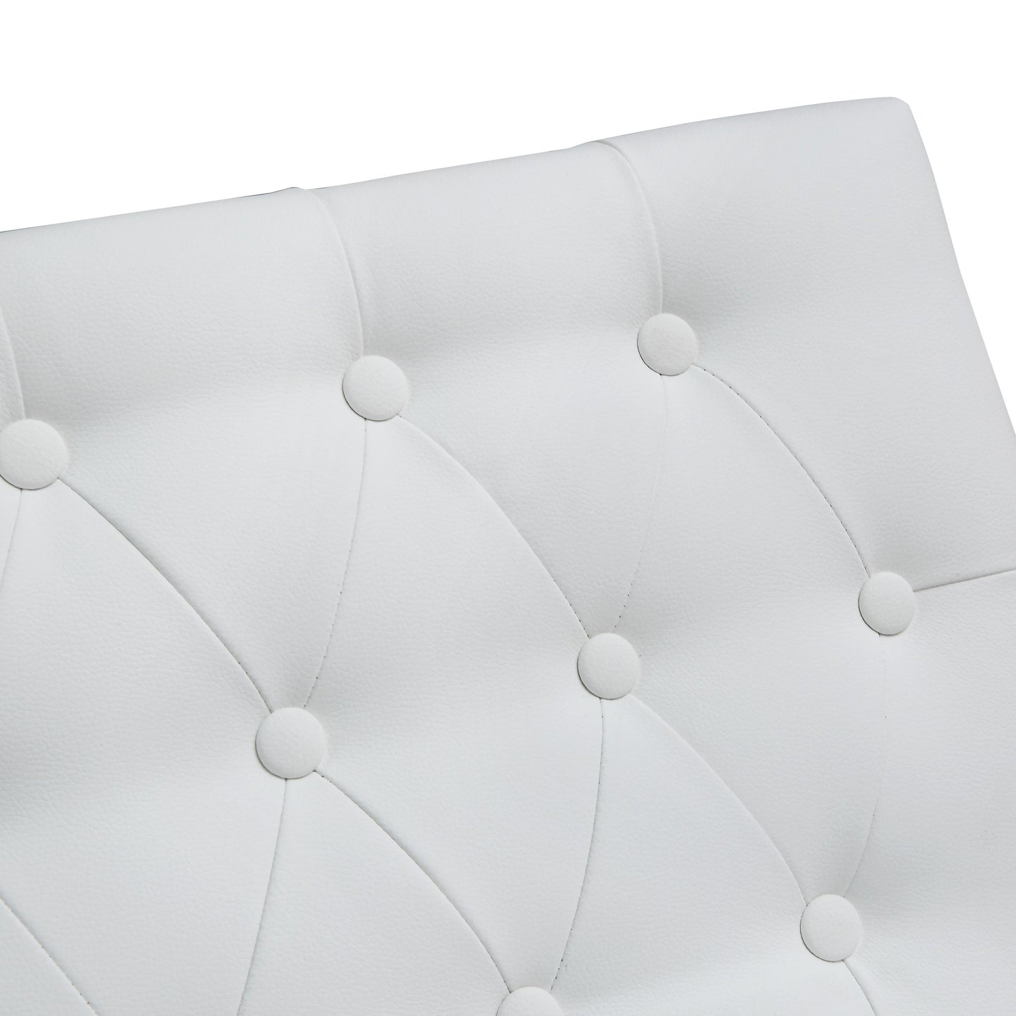 Helsinki White Steel Barstool (Set of 2)