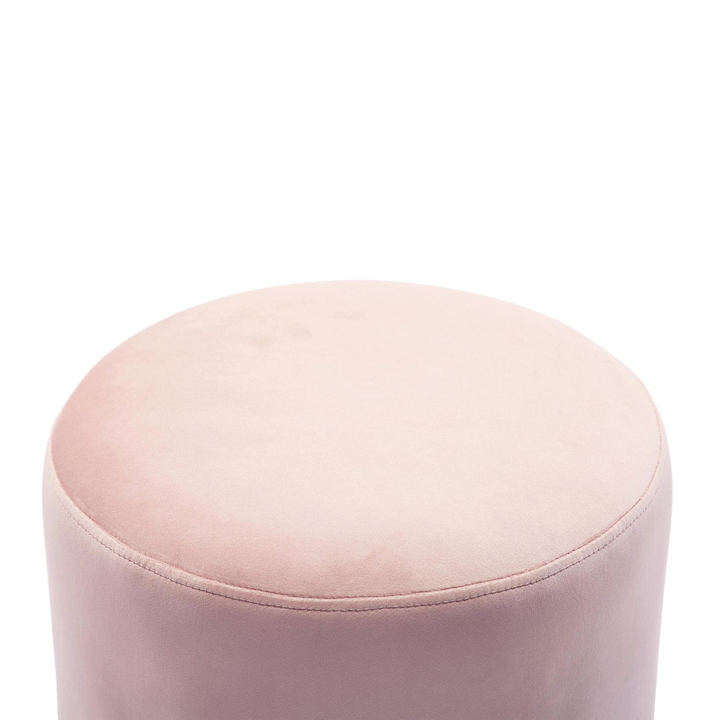 Pri Blush Velvet Ottoman