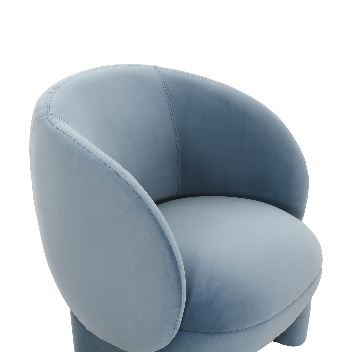 Kiki Bluestone Velvet Accent Chair