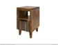 1 Drawer, Chair Side Table Blue, w/multicolor doors