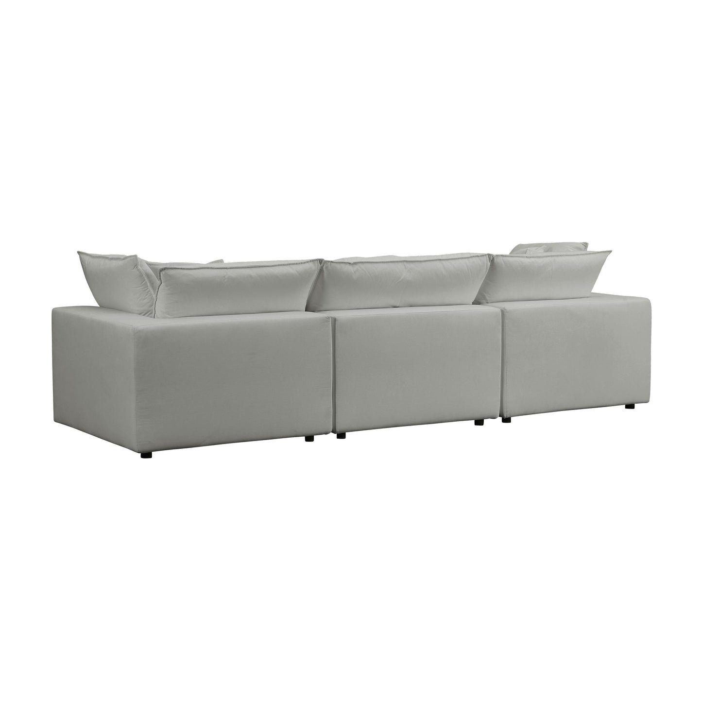 Cali Slate Modular 3 Piece Sofa
