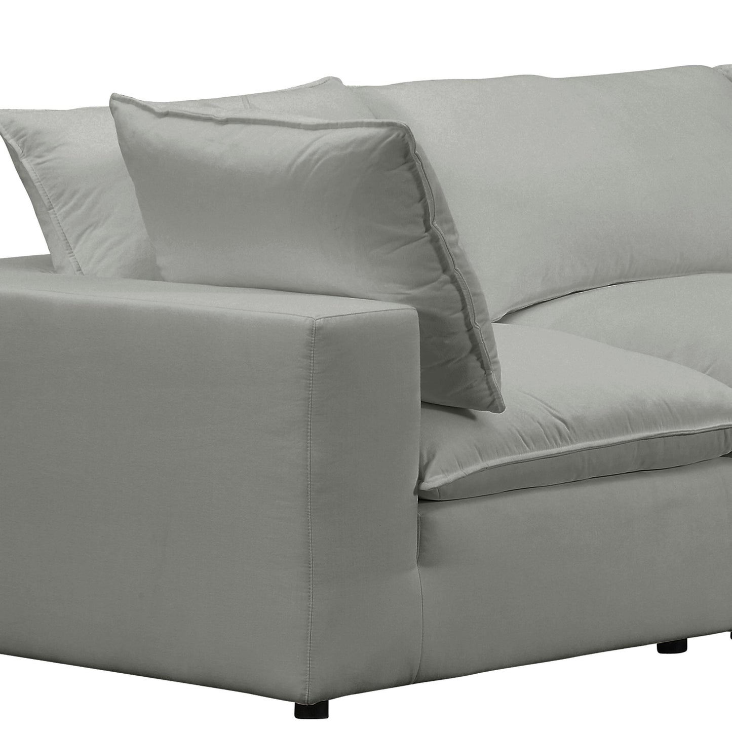 Cali Slate Modular 3 Piece Sofa
