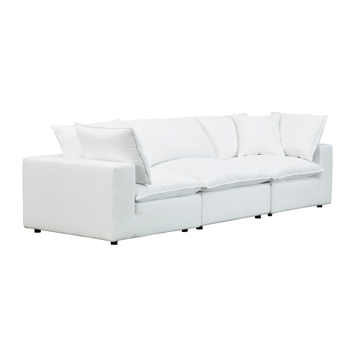 Cali Pearl Modular 3 Piece Sofa