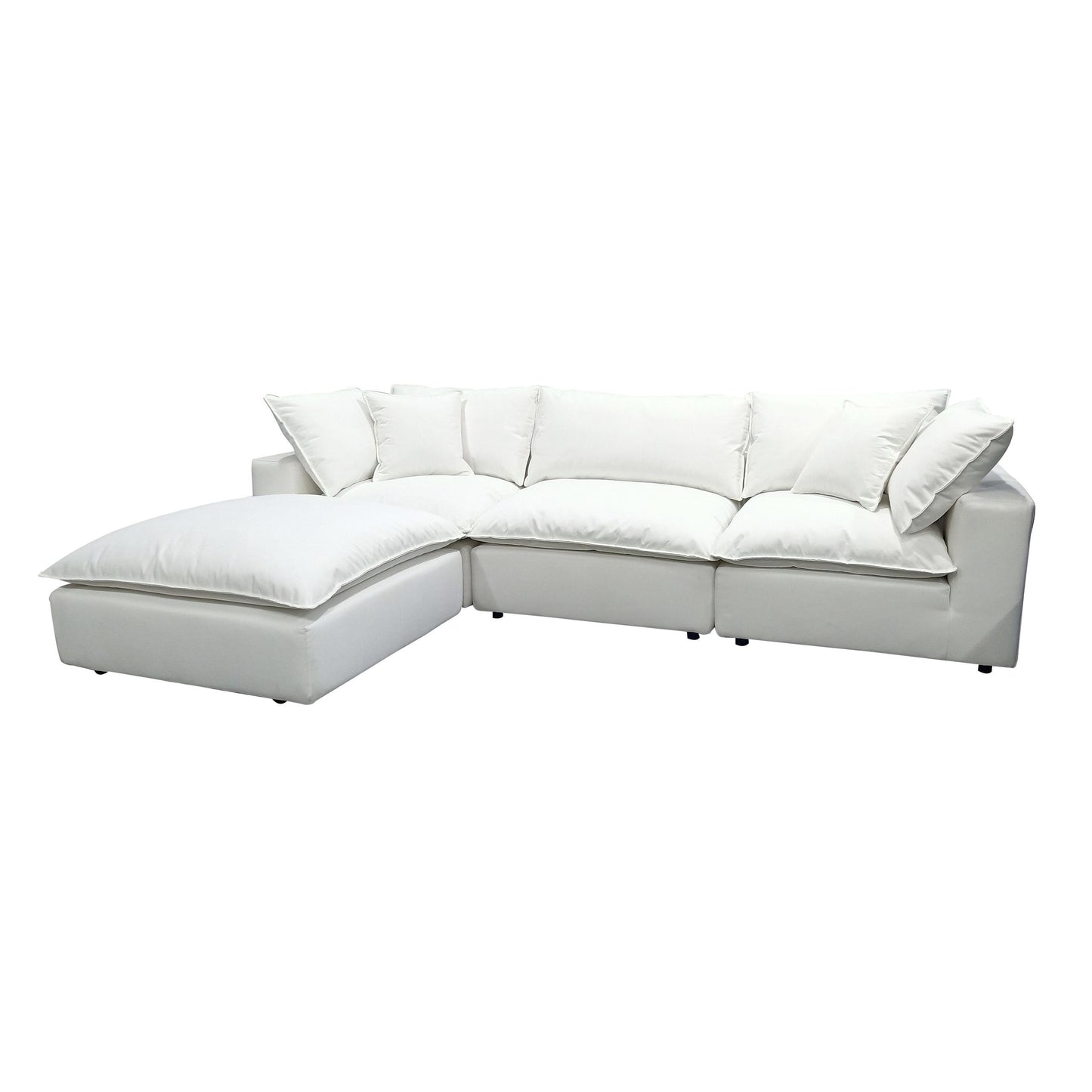Cali Pearl Modular 4 Piece Sectional
