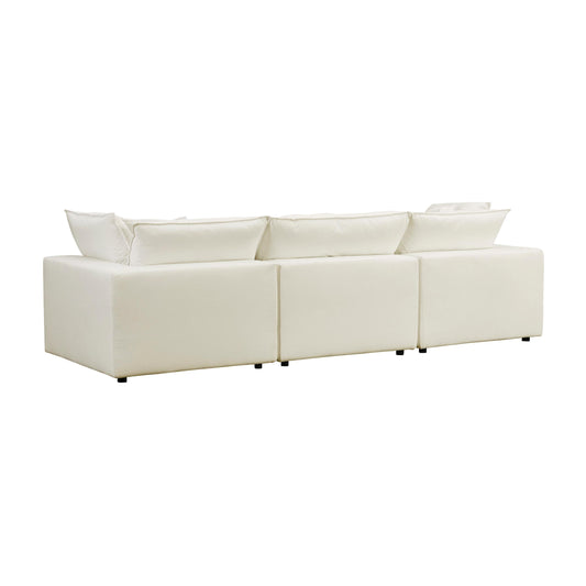 Cali Natural Modular 3 Piece Sofa