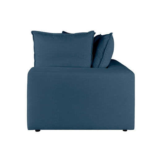 Cali Navy Corner Chair