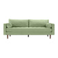 Cave Sage Green Velvet Sofa