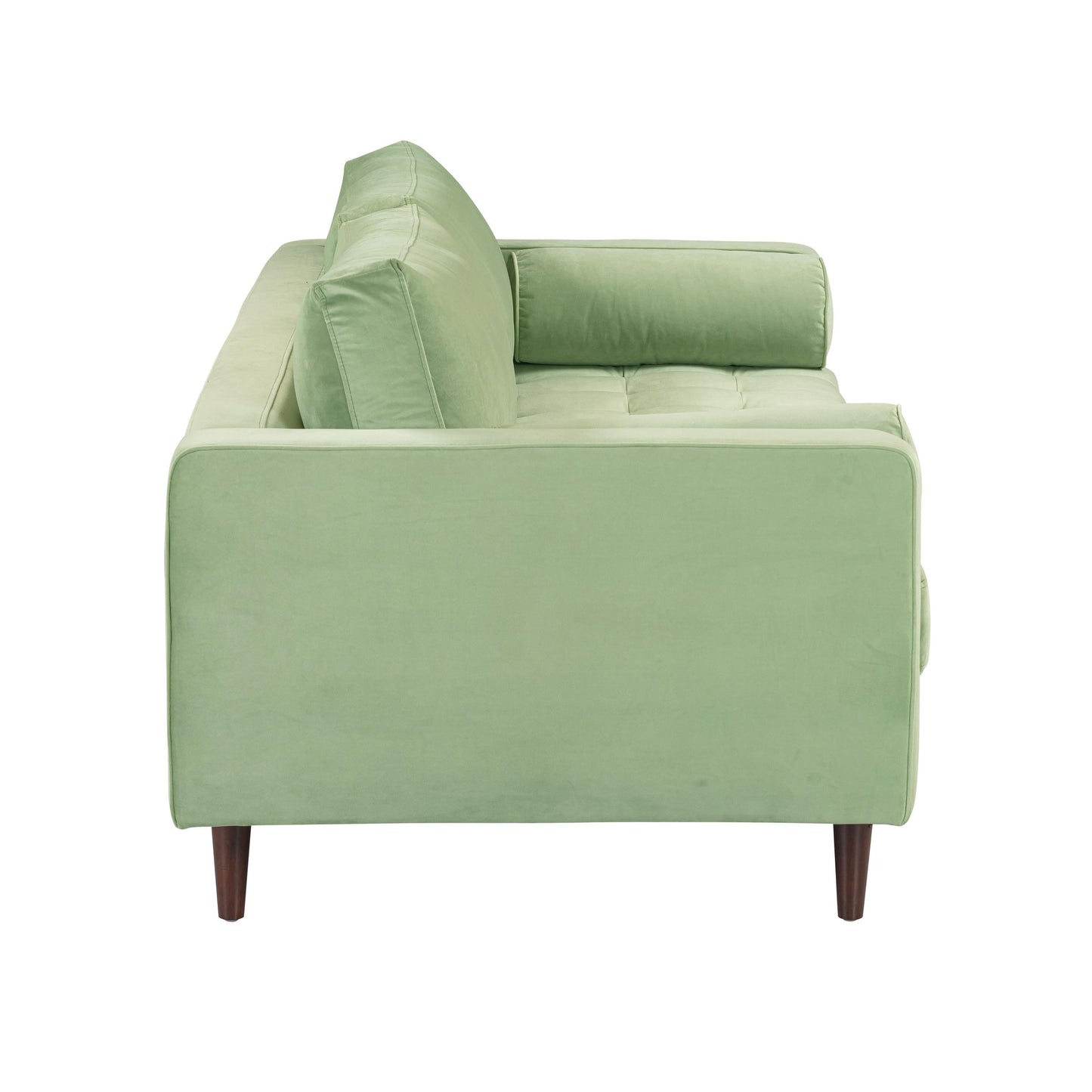Cave Sage Green Velvet Sofa