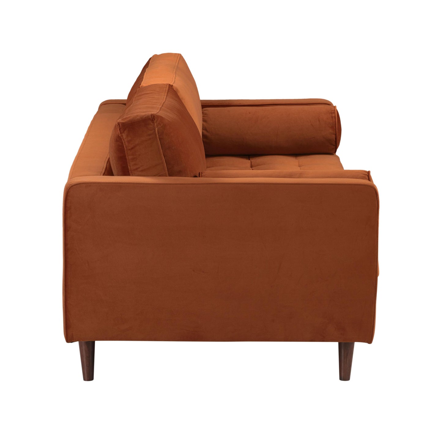 Cave Burnt Sienna Velvet Sofa