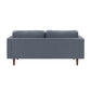 Cave Navy Tweed Loveseat
