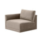 Willow Taupe LAF Corner Chair