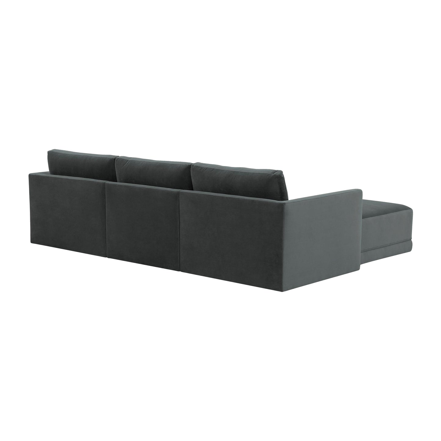 Willow Charcoal Modular 4 Piece Sectional