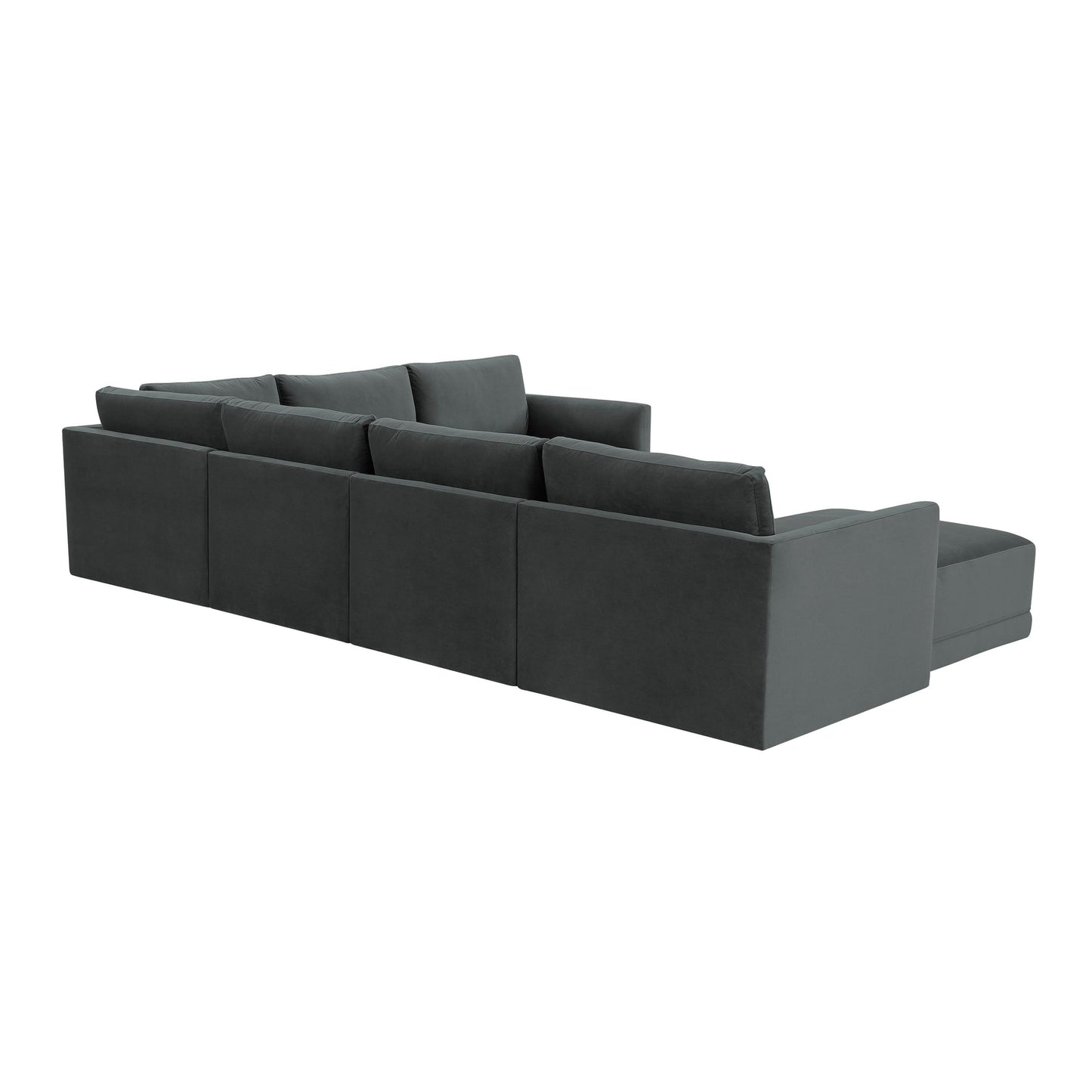 Willow Charcoal Modular 7 Piece Large Chaise Sectional