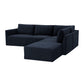 Willow Navy Modular 5 Piece RAF Sectional