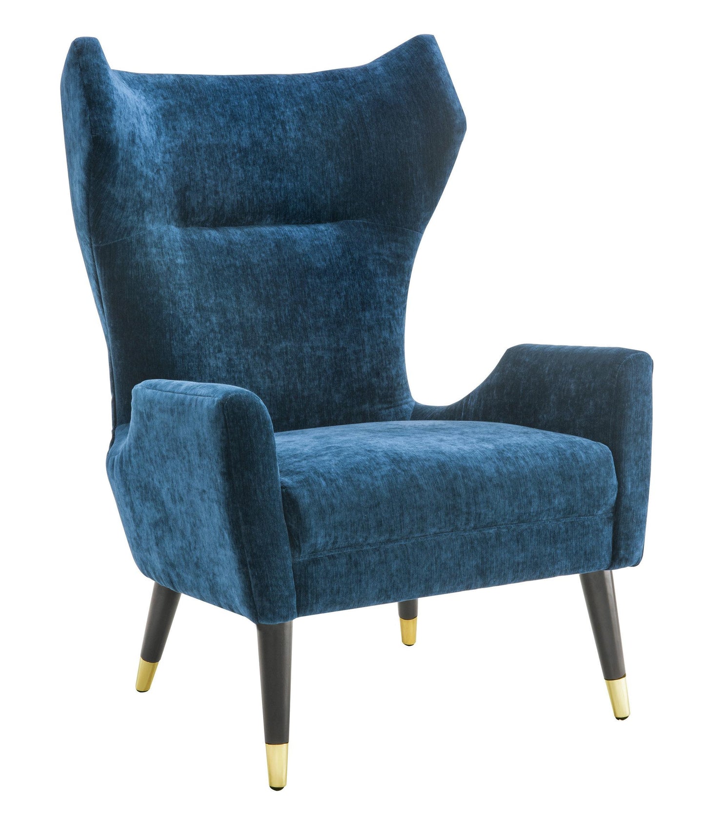 Logan Navy Velvet Chair