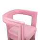 Ada Pink Velvet Chair