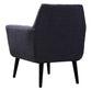 Clyde Navy Linen Chair