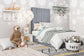 Arabelle Grey Bed in Twin