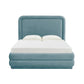 Briella Bluestone Velvet Bed in Queen