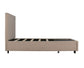 Edgar Beige Storage Bed in King