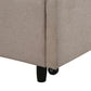 Edgar Beige Storage Bed in King